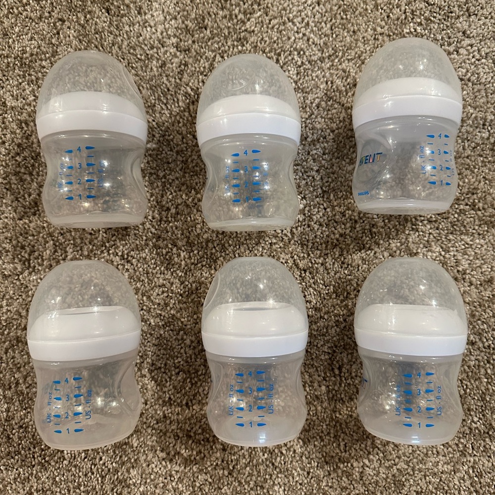 4oz Avent Lot (6 bottles)